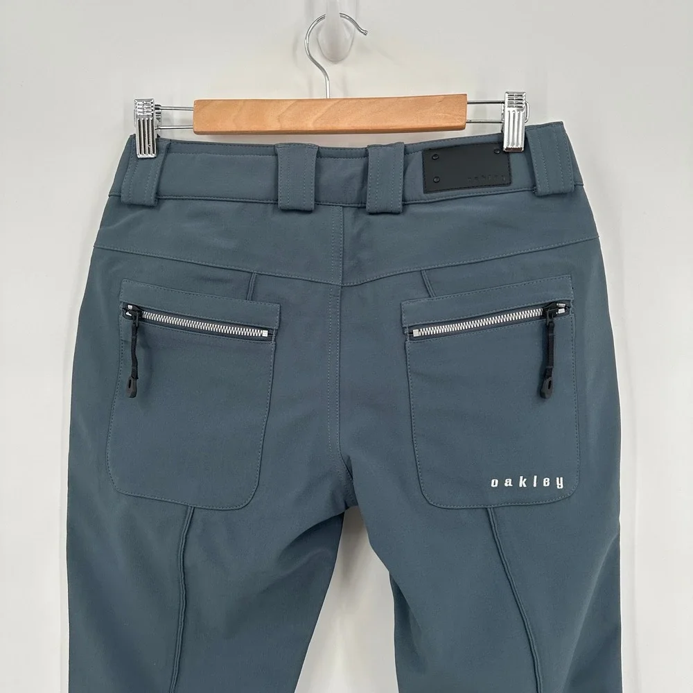 Oakley‎ Women GB Soft Shell Snow Pants Ombre Blue Size S NEW Snowboard Ski